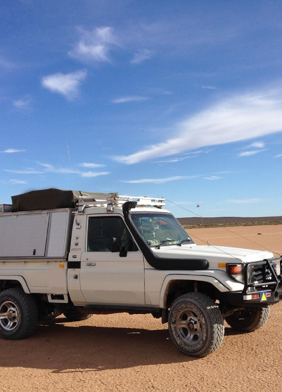 4WD in damaged condition